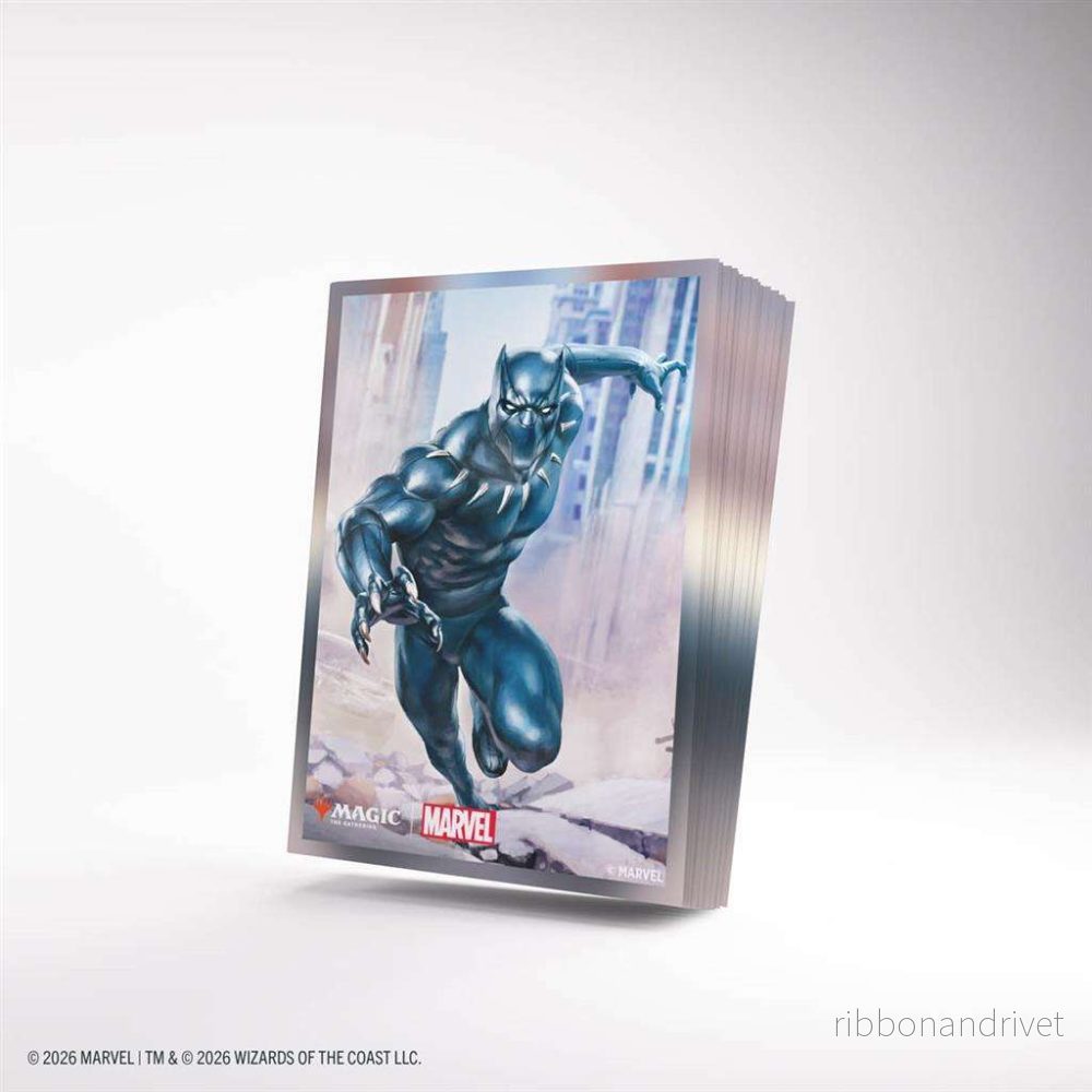 Magic: The Gathering | Marvel Super Heroes Premium Art Sleeves – Black Panther Magic: The Gathering | Marvel Super Heroes Premium Art Sleeves – Black Panther