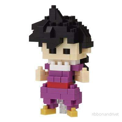 Nanoblock Dragonball - Son Gohan Miniatyrfigur - Bild 2
