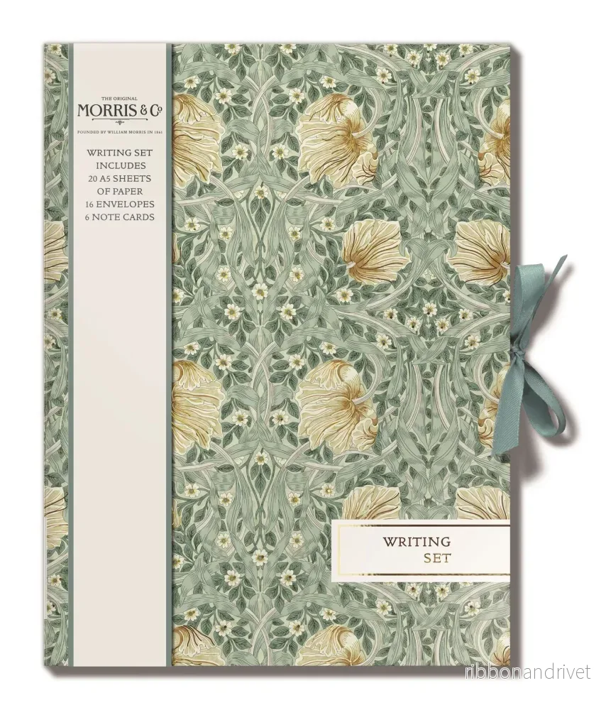 Skrivset i box - William Morris: Willow Bough - Bild 2
