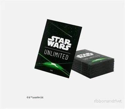 Gamegenic - Star Wars: Unlimited Premium Art Sleeves - Card Back Green
