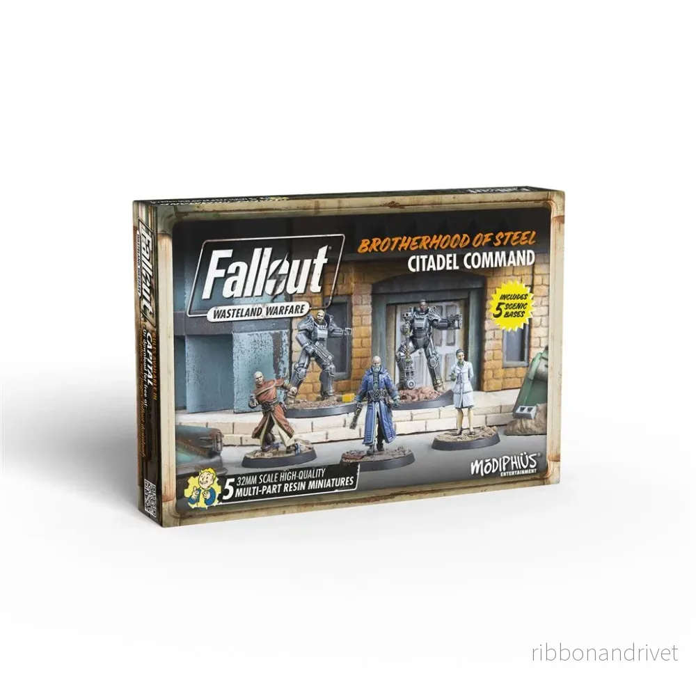 Fallout: Wasteland Warfare – Brotherhood of Steel: Citadel Command Fallout: Wasteland Warfare – Brotherhood of Steel: Citadel Command