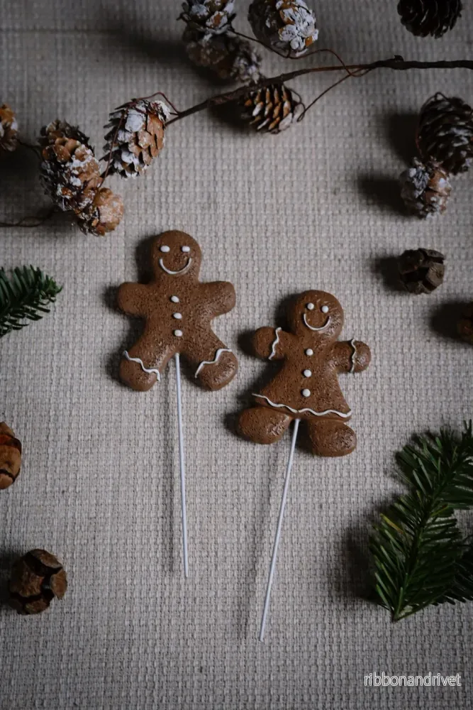 Pepparkaksgubbe/gumma-stick Pepparkaksgubbe/gumma-stick