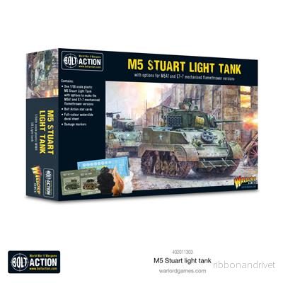 Bolt Action - M5 Stuart Stridsvagn - Bild 2