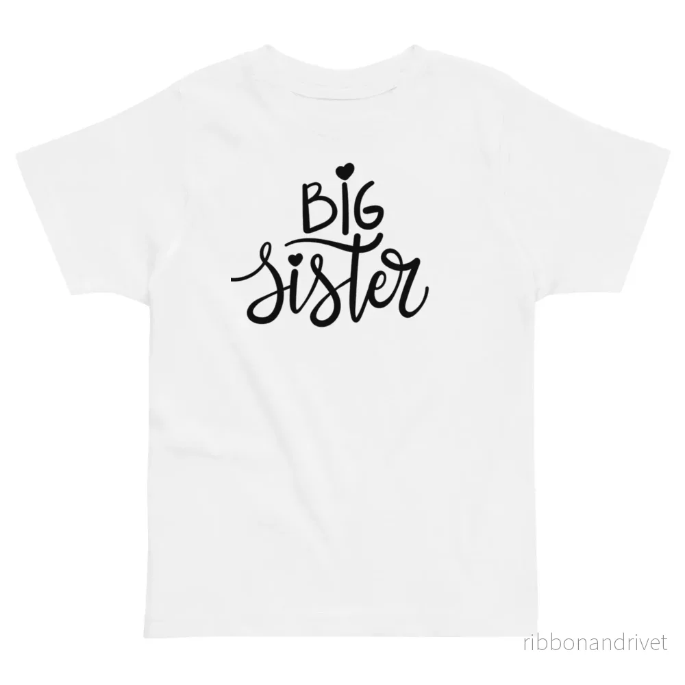 Big Sister T-shirt - Handwriting - Bild 3