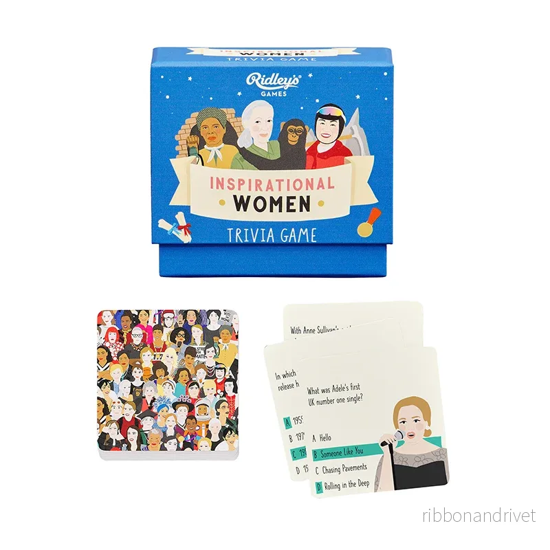 Frågespel – Inspirational Women (Ridley's Games)