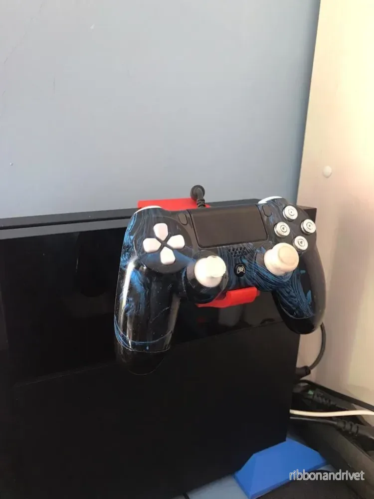 DualShock 4-kontrollhållare och vertikalt stativ för PlayStation 4 (PS4) Fat - Bild 2