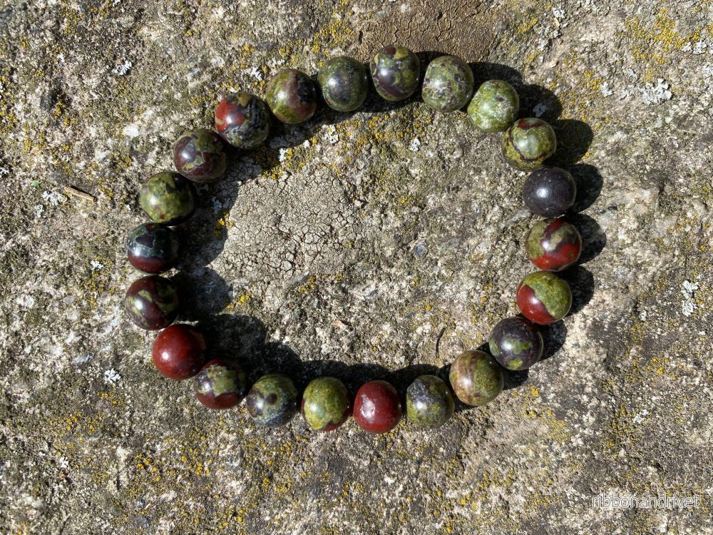 Drakblodsjaspis Armband - Bild 2