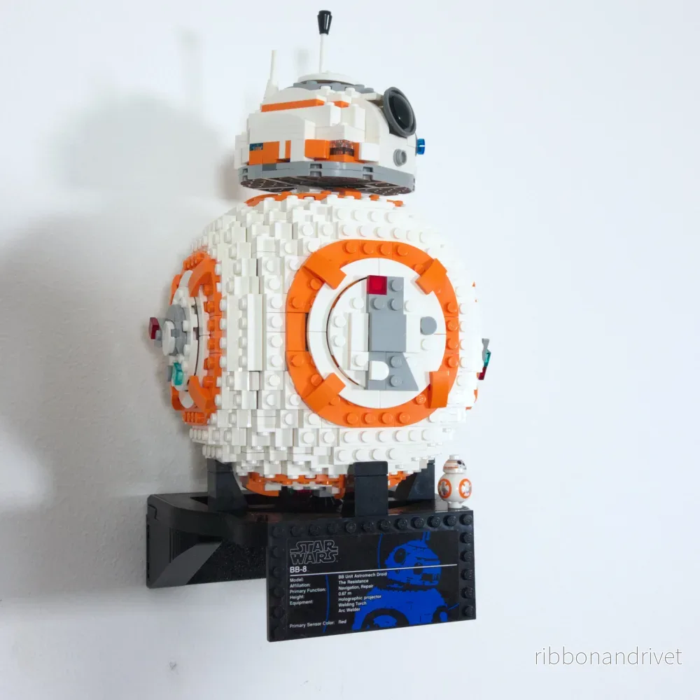 Väggfäste för Star Wars BB-8 75187 - Bild 2