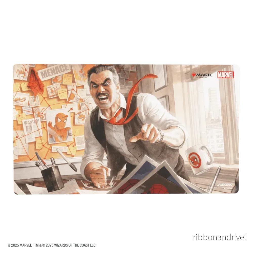 Gamegenic – Magic: The Gathering | Marvels Spider-Man Prime Playmat – J. Jonah Jameson Gamegenic – Magic: The Gathering | Marvels Spider-Man Prime Playmat – J. Jonah Jameson