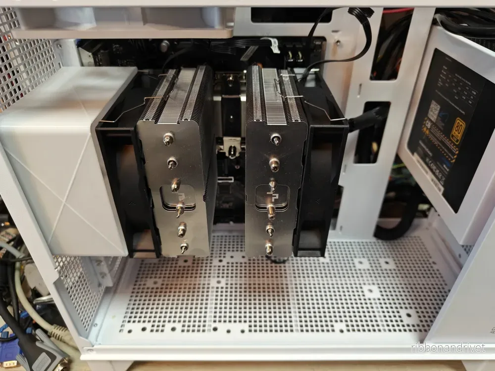 PC CPU-kylfläkttunnel - För 12 cm fläkt, 6,5 cm höjd