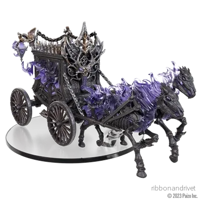 Pathfinder Battles: Death Coach Boxed Miniature - Bild 2
