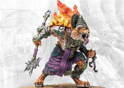 Conquest - Sorcerer Kings: Rakshasa Ravanar (med Hindu Gaffel)