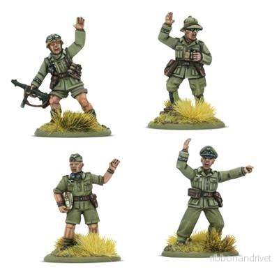 Bolt Action Afrika Korps plutonbefälhavare Bolt Action Afrika Korps plutonbefälhavare