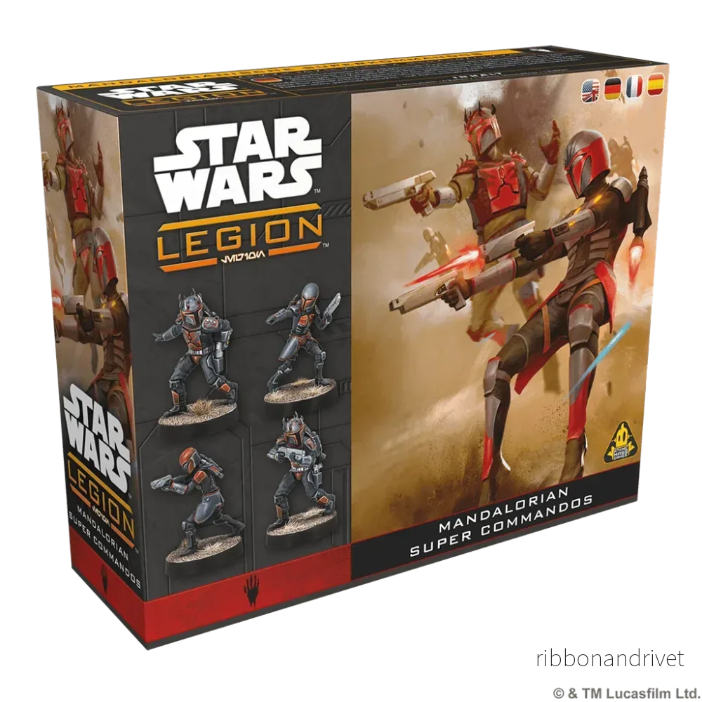 Star Wars Legion – Mandalorianska Superkommandon Star Wars Legion – Mandalorianska Superkommandon