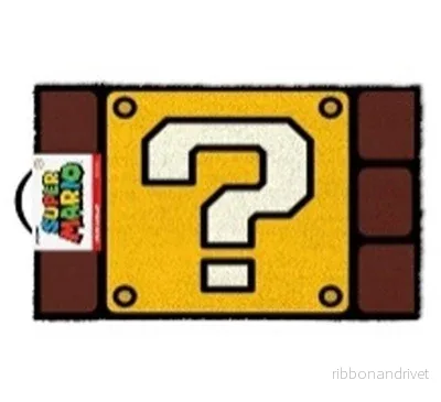 Dele – Super Mario (Frågetecken Block) Dörrmatta Dele – Super Mario (Frågetecken Block) Dörrmatta