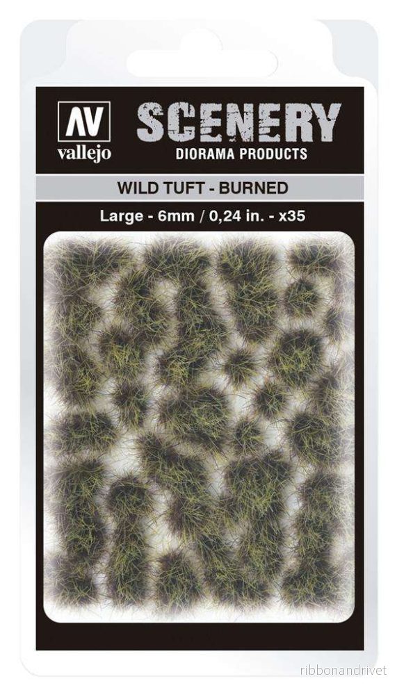 Vallejo - Scenery - Vild Tuft Bränd (6 mm)
