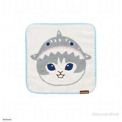 Mofusand – Minihandduk (25×25 cm) – Shark Mofusand – Minihandduk (25×25 cm) – Shark