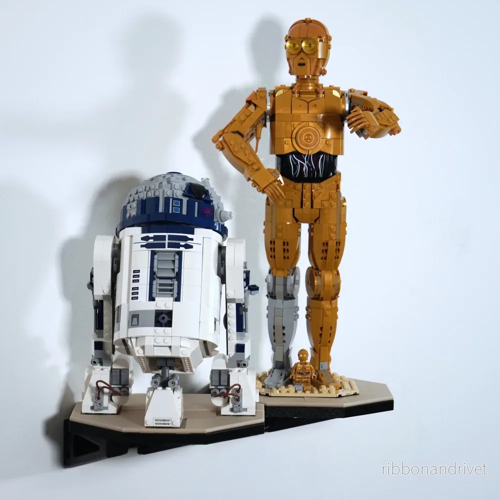 Väggfäste för LEGO Star Wars C-3PO 75398 - Bild 2