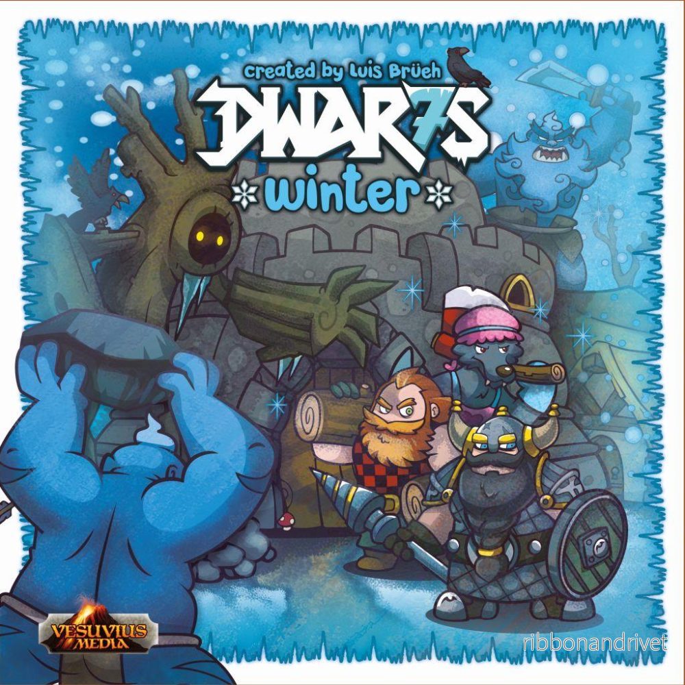 Dwar7s Winter - Strategiskt Brädspel för Vinteräventyr