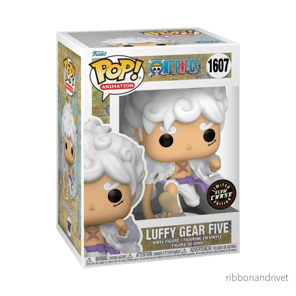 Funko POP! Animation: ONE PIECE – Luffy Gear 5 med Glow Chase (5+1) - Bild 3
