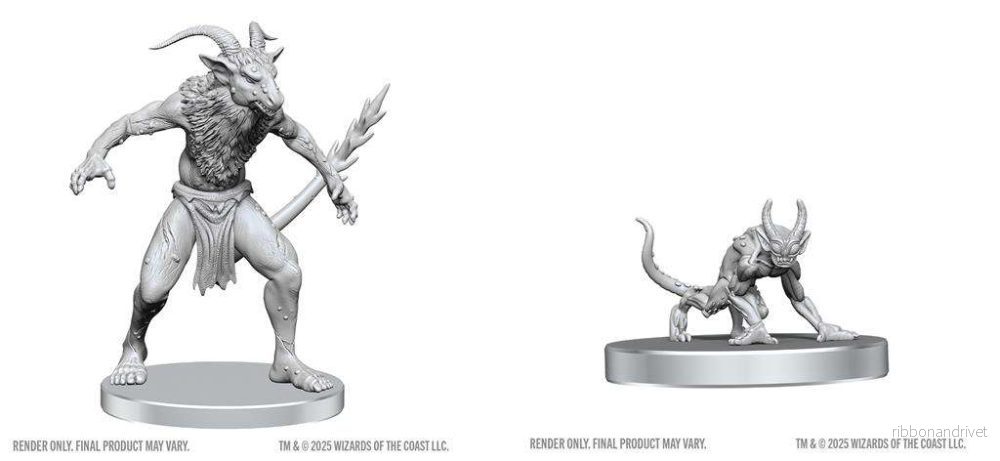 D&D Nolzur's Marvelous Miniatures: Bulezau & Quasit