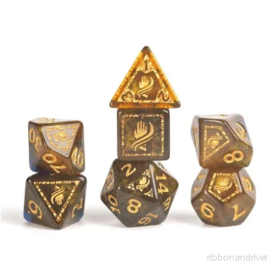 D&D Äventyrstärningar - Munk: Blå / Guld - Bild 2