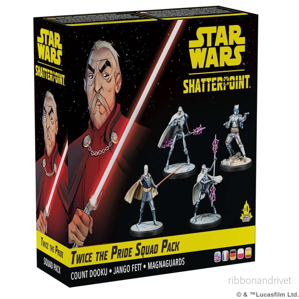 Star Wars: Shatterpoint - Twice the Pride – Count Dooku Squad Pack