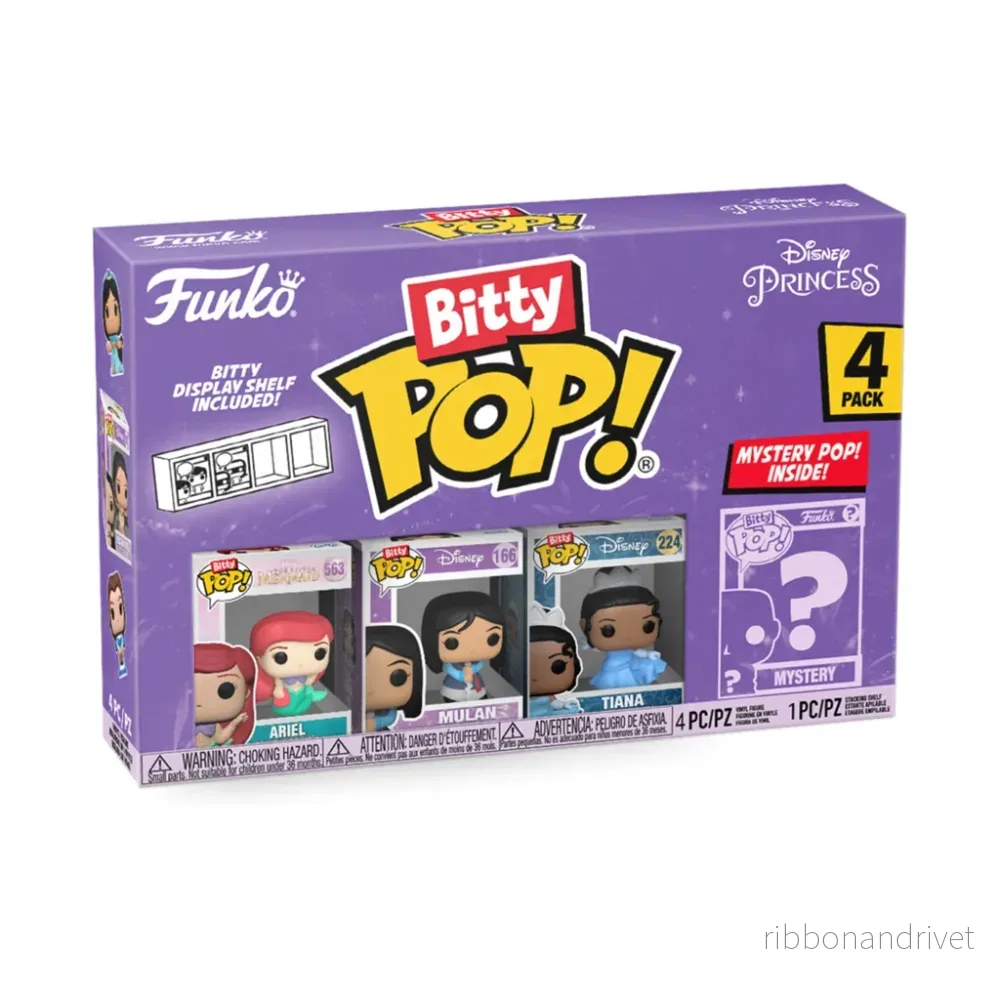Funko Bitty POP Disney Prinsessor – Ariel (3+1 Mystery Chase) Funko Bitty POP Disney Prinsessor – Ariel (3+1 Mystery Chase)