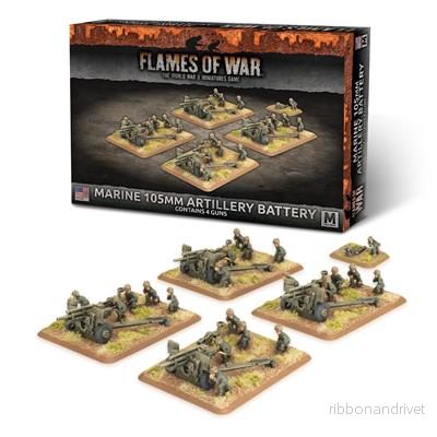Marine 105mm Artillery Battery (x4) - Bild 2