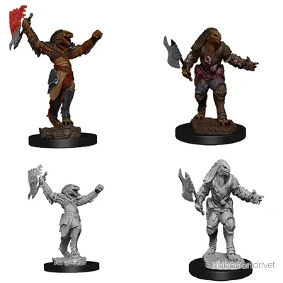 D&D Nolzur’s Marvelous Miniatures: Female Dragonborn Fighter
