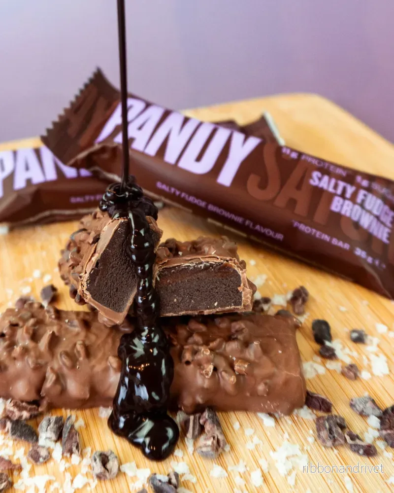 Pändy Proteinbar Salty Fudge Brownie 35 g – 11 g protein Pändy Proteinbar Salty Fudge Brownie 35 g – 11 g protein