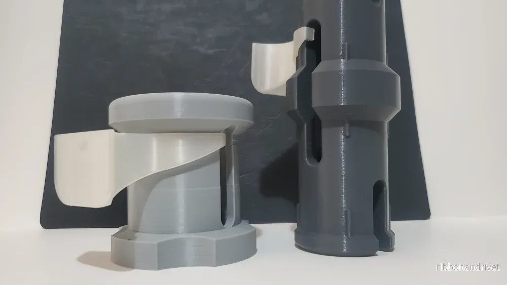 Jättestor LEGO Technic Standardbussning med väggfäste (10x skala) - Bild 2