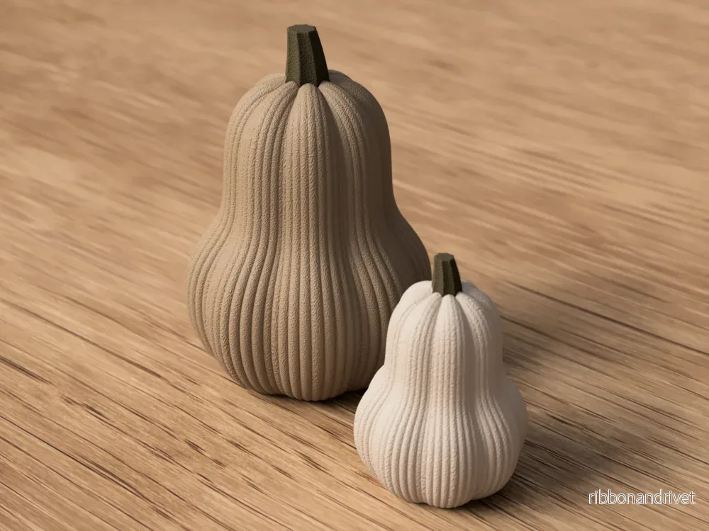 Japandi Butternutpumpa – Dekoration - Bild 2