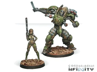 Infinity: Anaconda Mercenary TAG Squadron