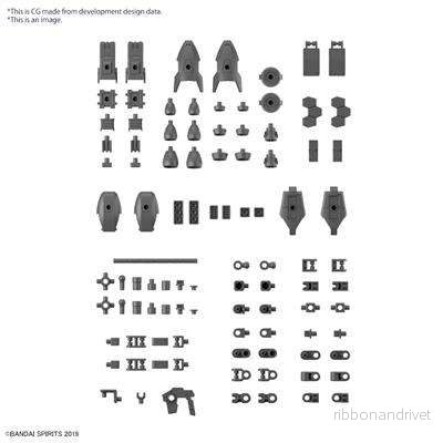 30MM 1/144 OPTION PARTS SET 15 (MULTI VERNIER/MULTI-JOINT) - Bild 2
