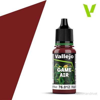 Vallejo Game Air - Färg - Scarlet Red 18 ml