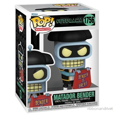 Funko POP TV: Futurama S4 – Bender (Matador) Funko POP TV: Futurama S4 – Bender (Matador)
