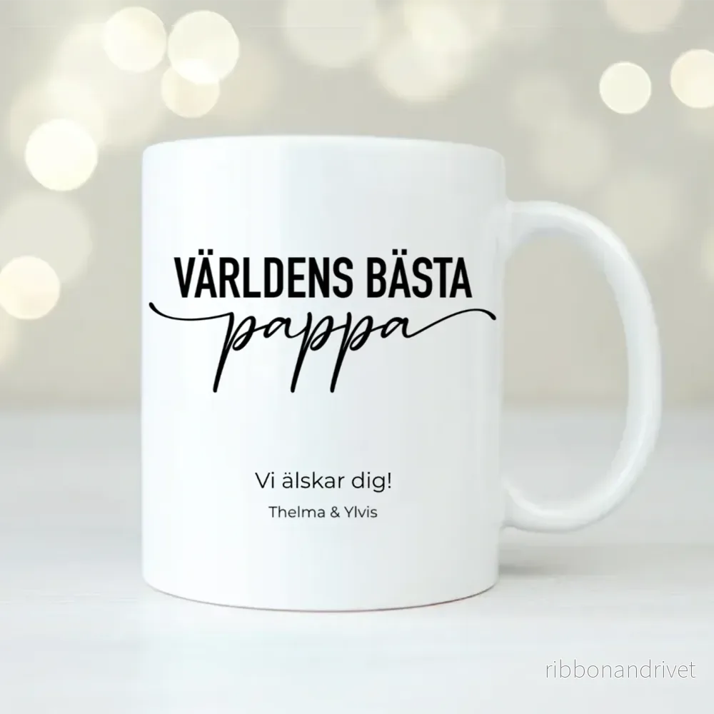 Världens bästa #2 | Personlig mugg Världens bästa #2 | Personlig mugg
