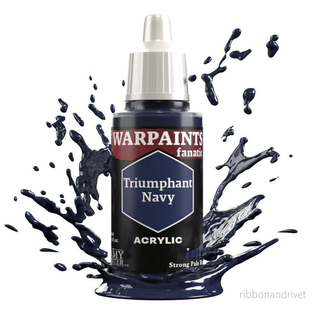 The Army Painter – Warpaints Fanatic: Triumphant Navy The Army Painter – Warpaints Fanatic: Triumphant Navy