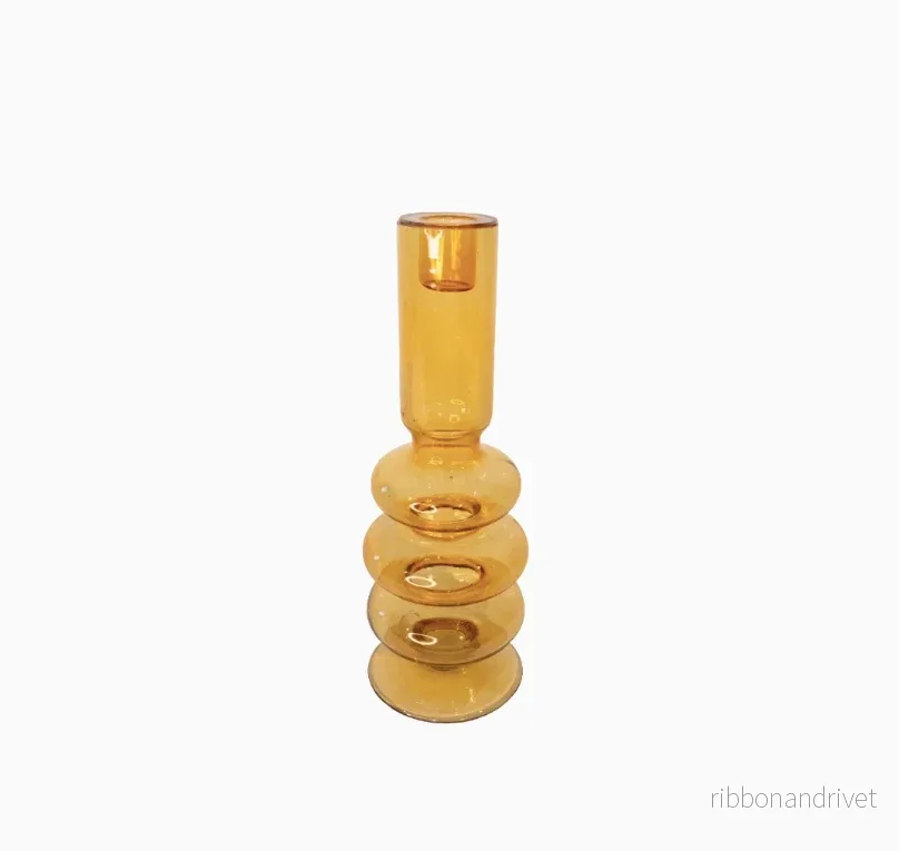 Aurora Amber ljusstake 25 cm