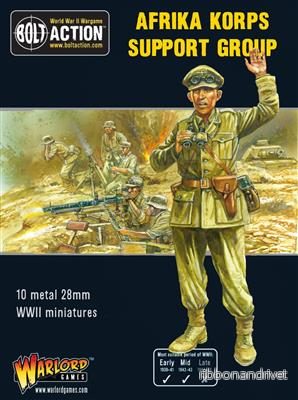 Bolt Action - Afrika Korps Support Group (HQ, Mortar & MMG) - Bild 2