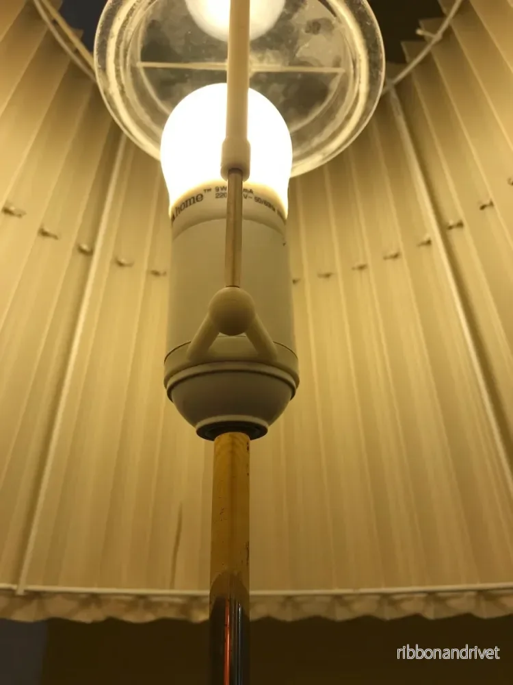 Golvlampa från 40-talet - Bild 3