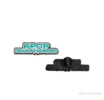 Blå pin-badge – KPop Demon Hunters