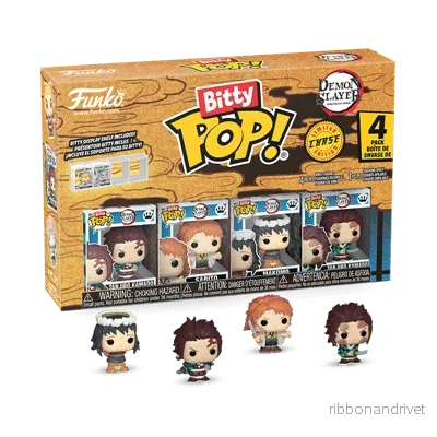 Funko Bitty POP Demon Slayer - Tanjiro 4-pack