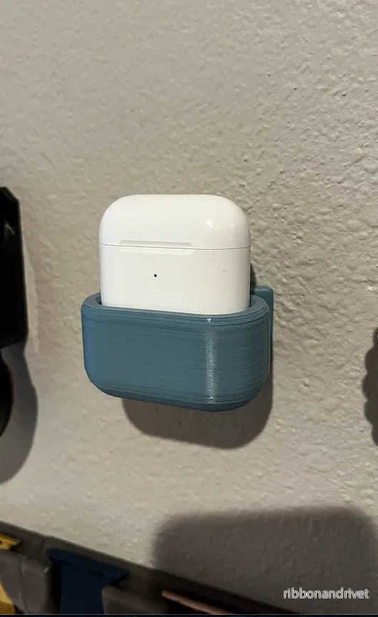 Elegant vägghållare för AirPods