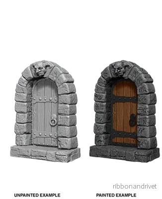 WizKids Deep Cuts Omålade Miniatyrer: Dörrar