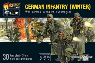 Tysk Infanteri (Vinter) - Bolt Action Figurset - Bild 2