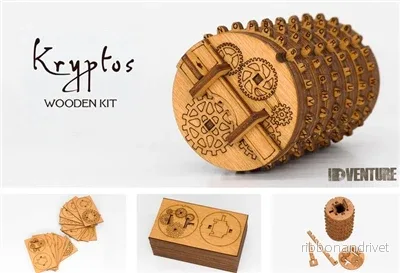 Kryptos – Cryptex Trä Kit Kryptos – Cryptex Trä Kit