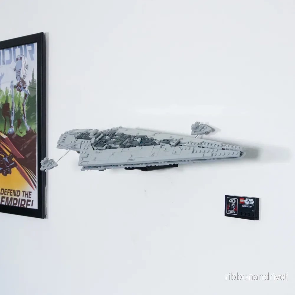 Väggfäste för Star Wars Executor 75356 - Bild 2