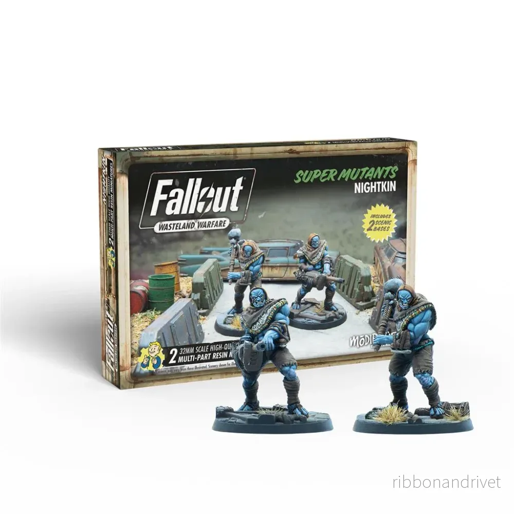 Fallout: Wasteland Warfare - Super Mutants: Tabitha och Raul